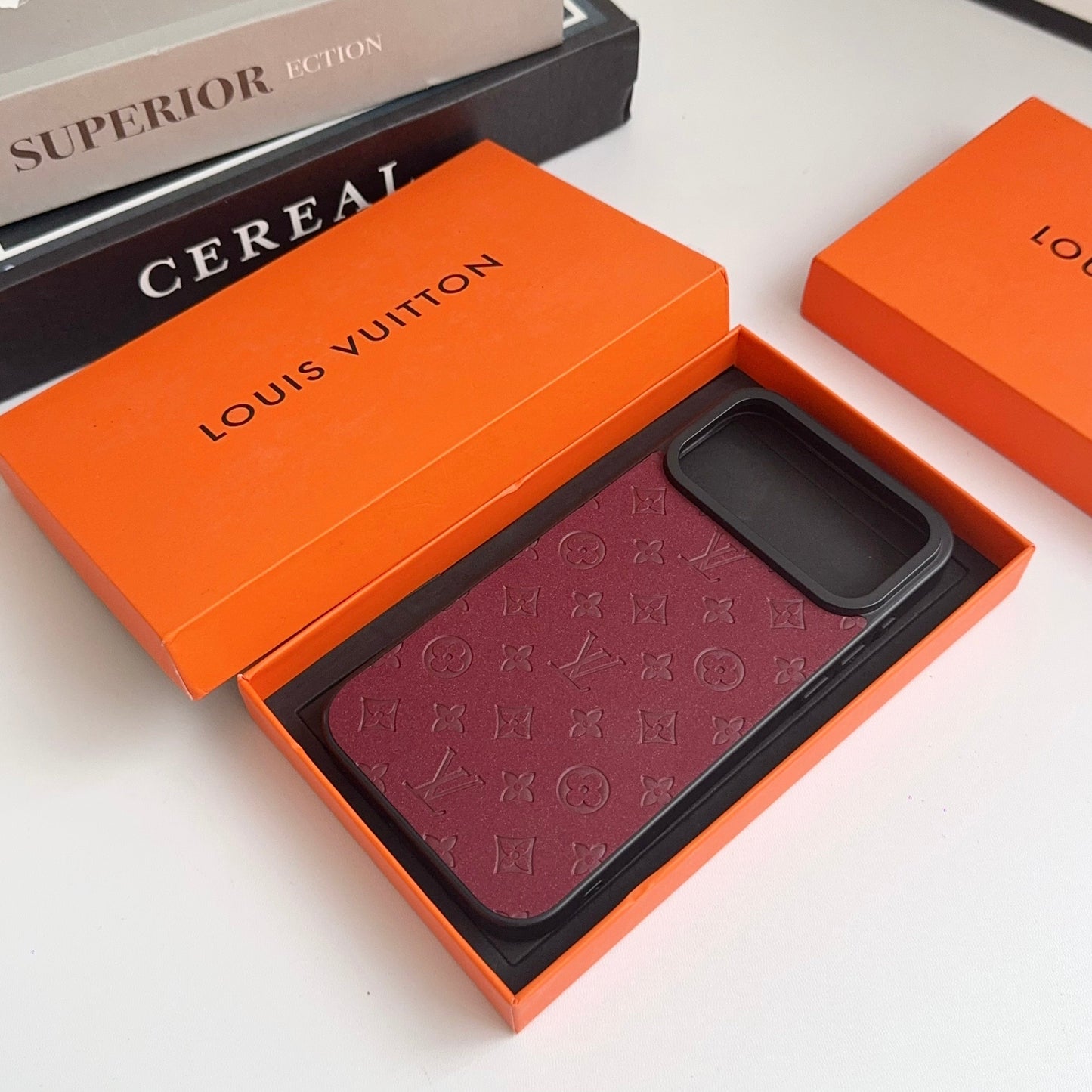 Lux LV Leather Phone Case For iPhone 17 / 16 / 15 / 14s mysite