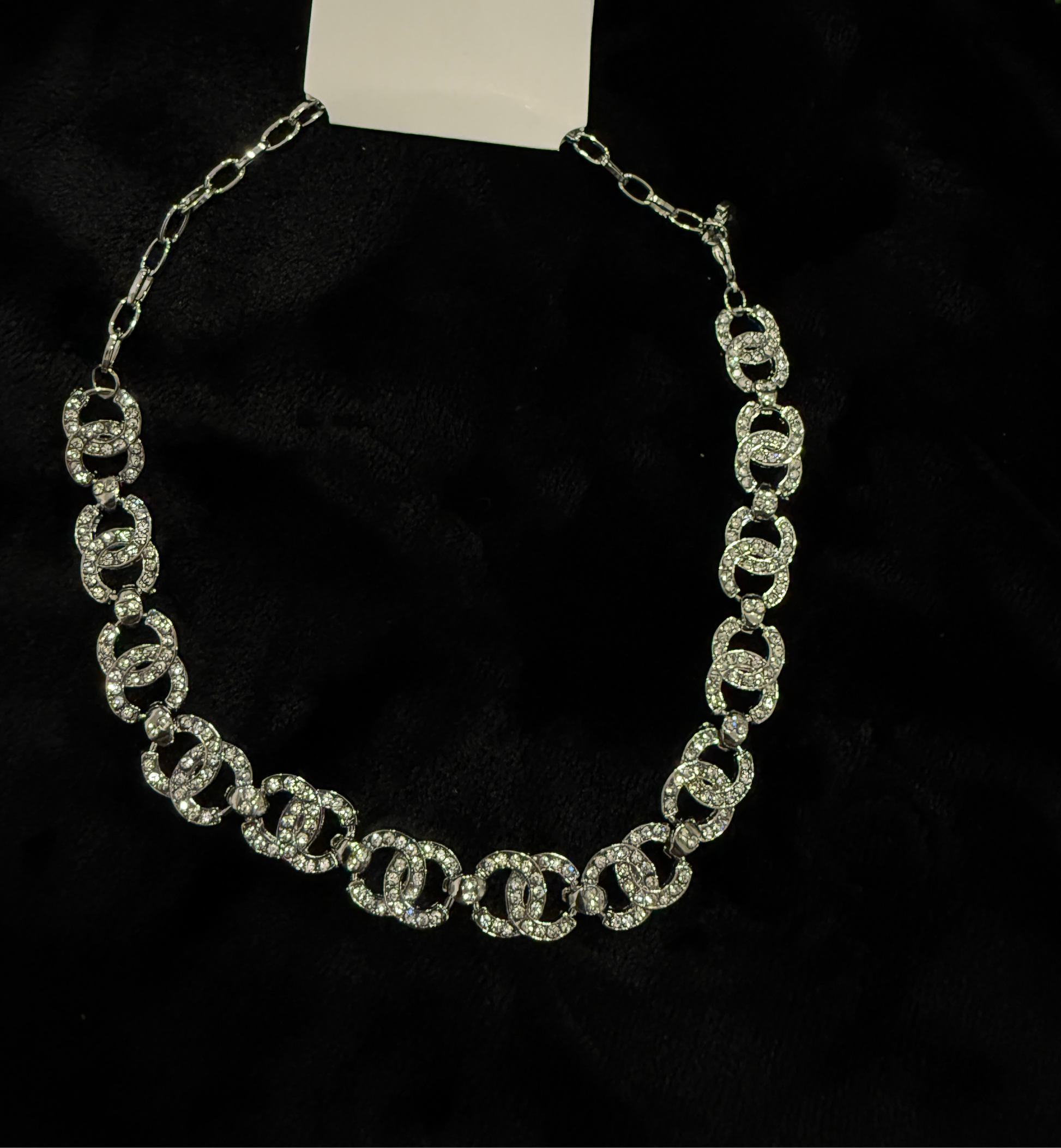 Double C necklace with gold plated high quality mysite