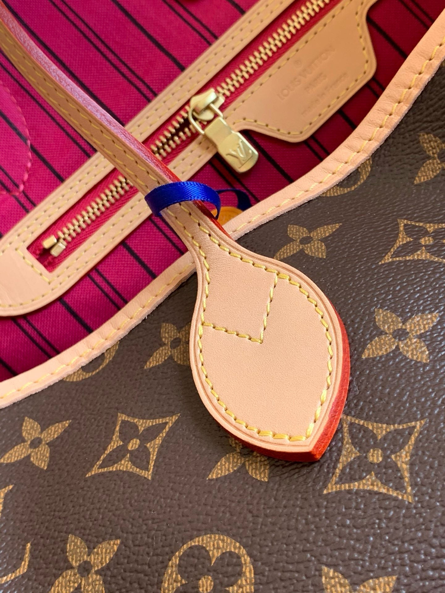 LV Neverfull GM 40cm M41180 Brown Monogram Canvas & Cowhide mysite