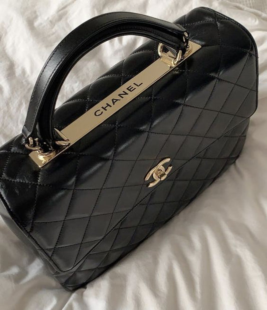 Chanel Trendy CC Flap Bags-Black mysite
