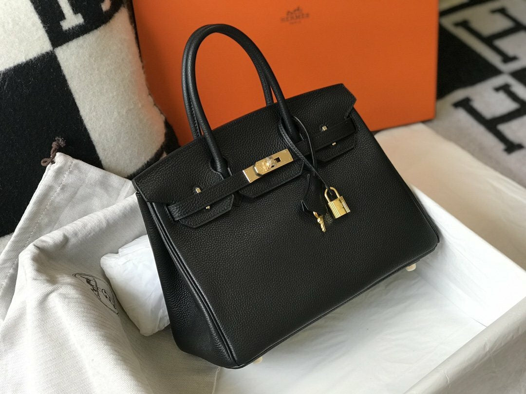 Hermes Handle Bag 30cm Black mysite