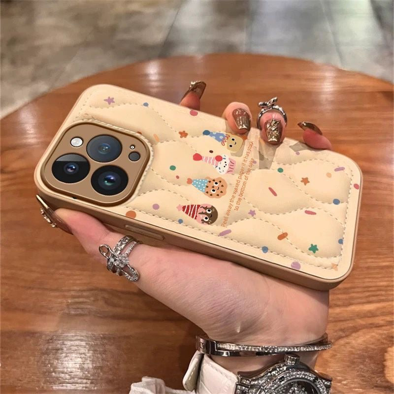 Featherlight Luxury: Trendsetters' Cookie iPhone Case1 mysite