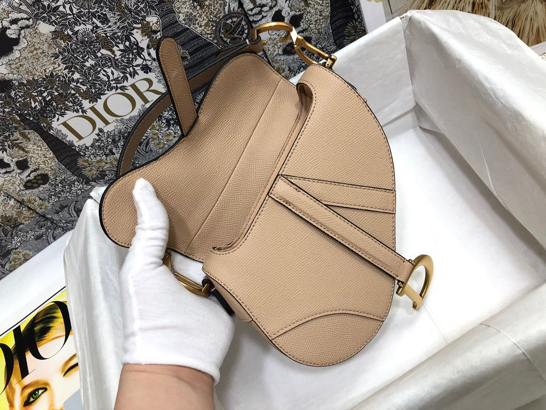 Dior Saddle Small Nude Color 21x18x5 cm mysite