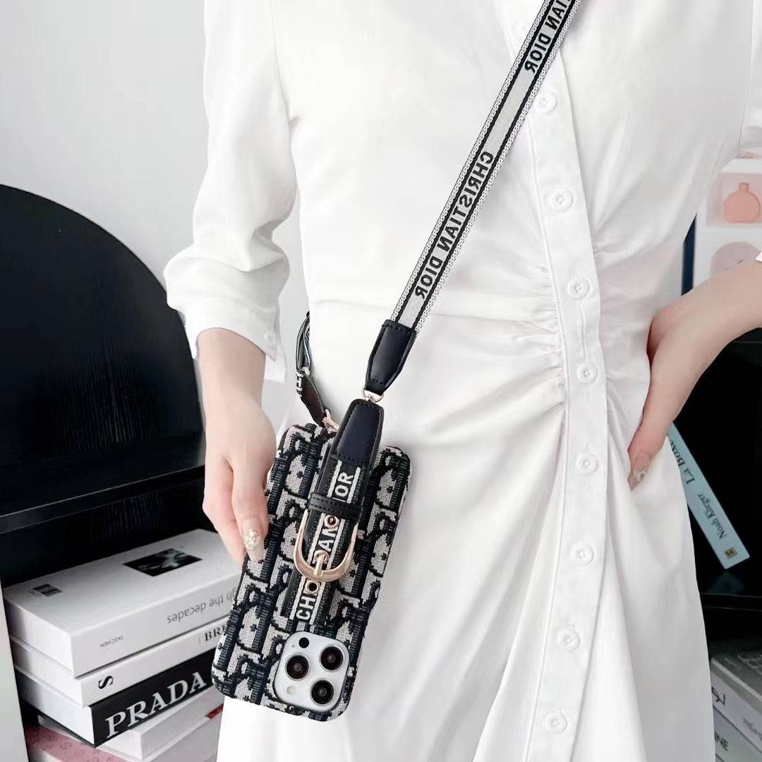 Lady Phone Case With Lanyard For iPhones mysite