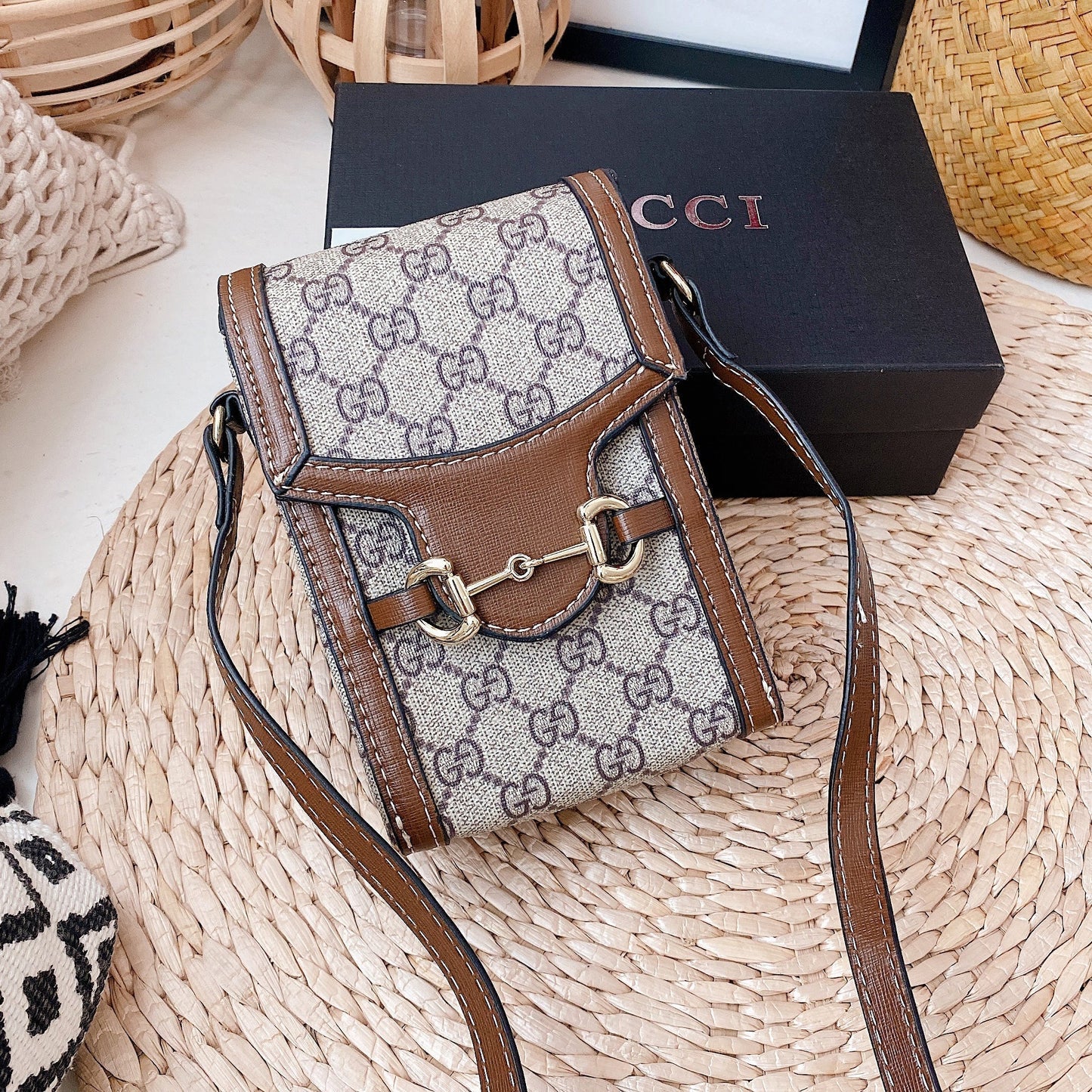 Crossbody Leather Bag mysite