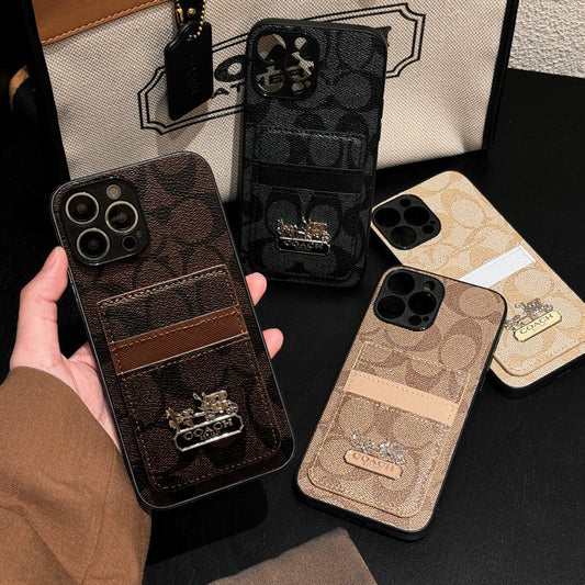 Coa Card Bag Leather iPhone Case mysite