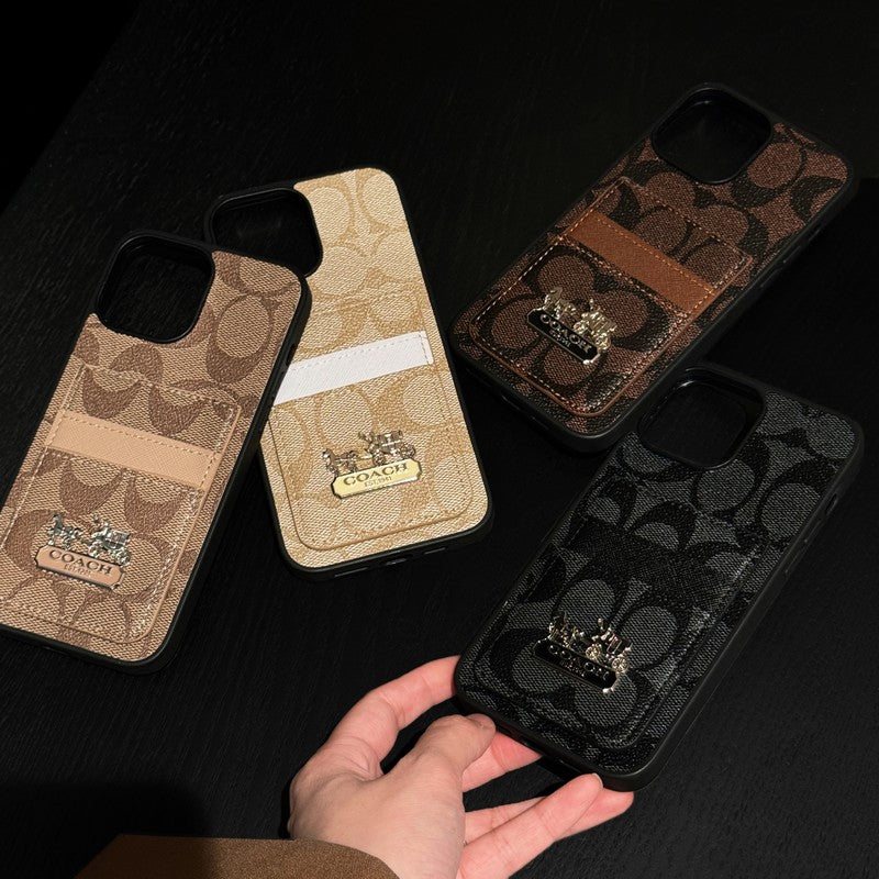 Coa Card Bag Leather iPhone Case mysite