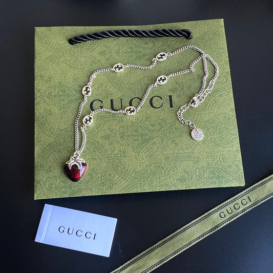 Strawberry Pendant Necklace mysite