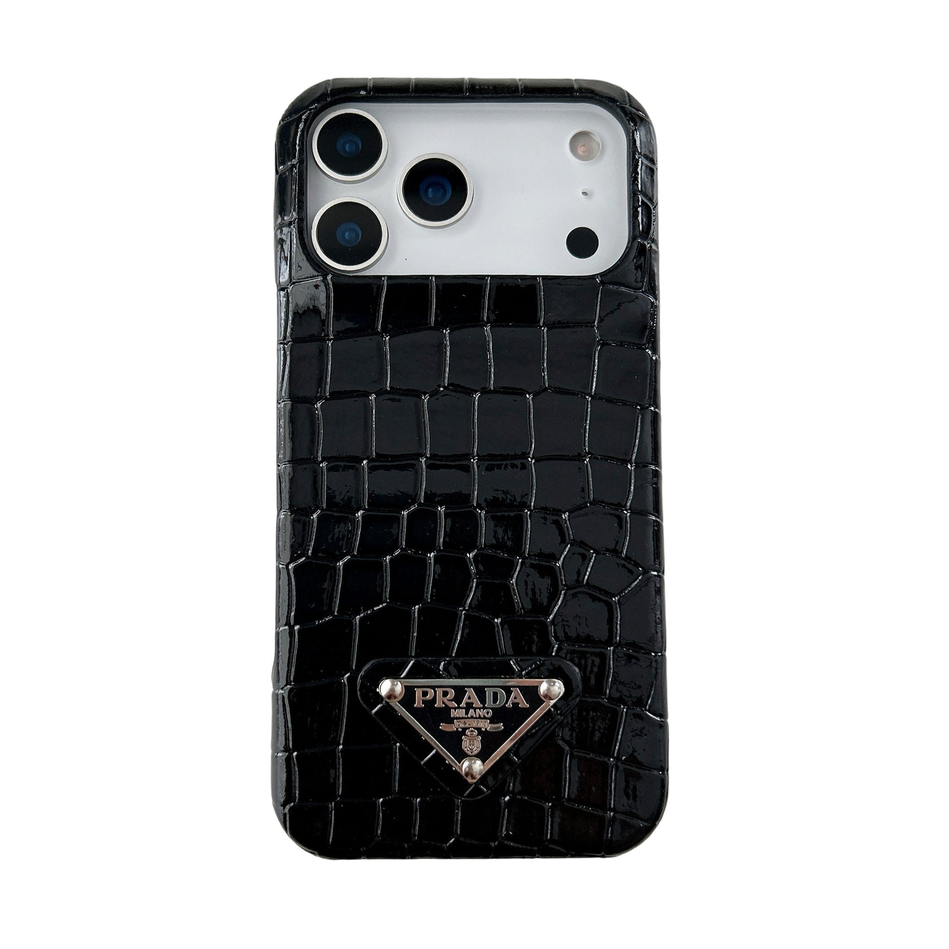 Elegant Prada Apple Phone Case For iPhone 17 / 16 / 15 / 14s mysite