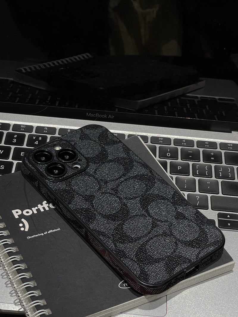 Coach iPhone Case  Black -QB240402 mysite