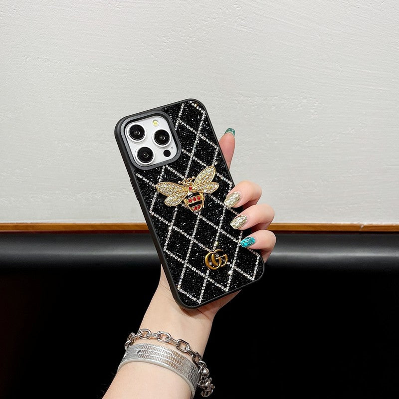 GG Bee Diamond iPhone Case mysite