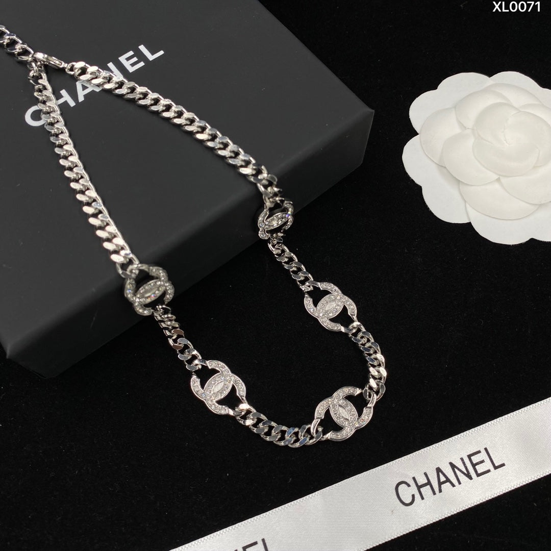 Double C Zircon Necklace mysite