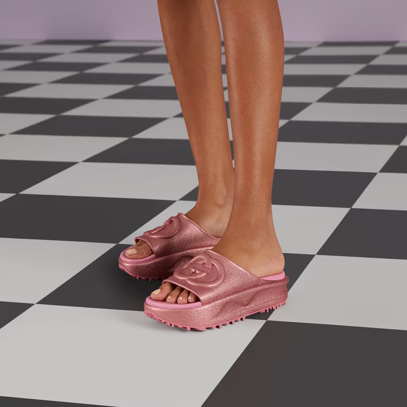 Fashion Colorful Platform Slippers mysite
