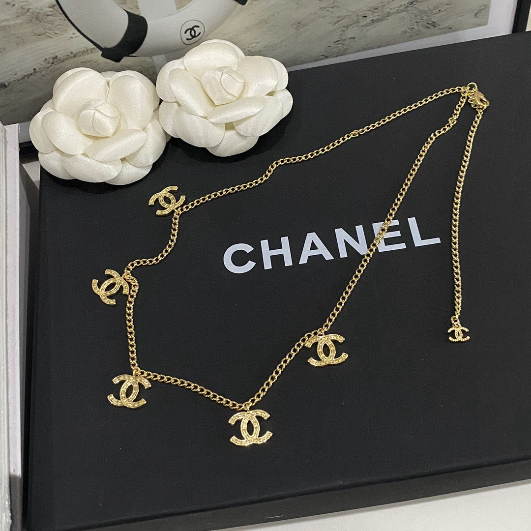 Multi-Logo Pendant Necklace mysite