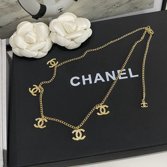 Multi-Logo Pendant Necklace mysite