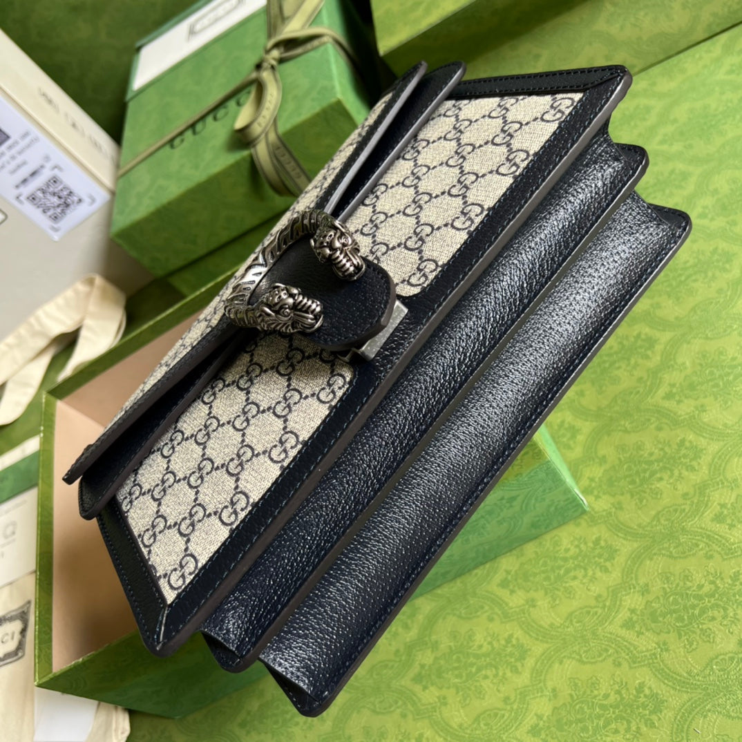 Gucci Dionysus GG Supreme Beige and Blue - 28x18x9cm mysite