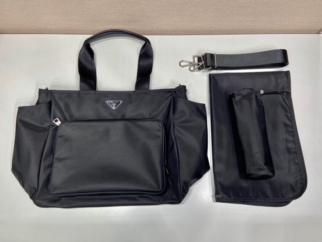 Prada Baby Bag Black Re-nylon mysite