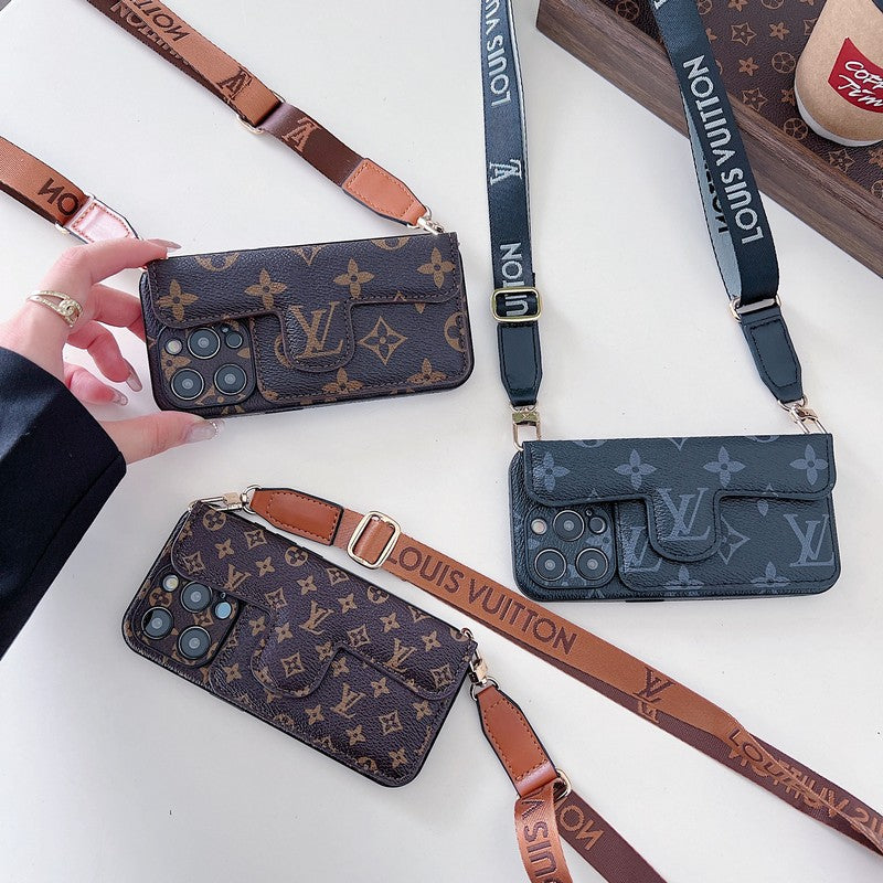 Lou Side Card Holder Crossbody iPhone Case mysite