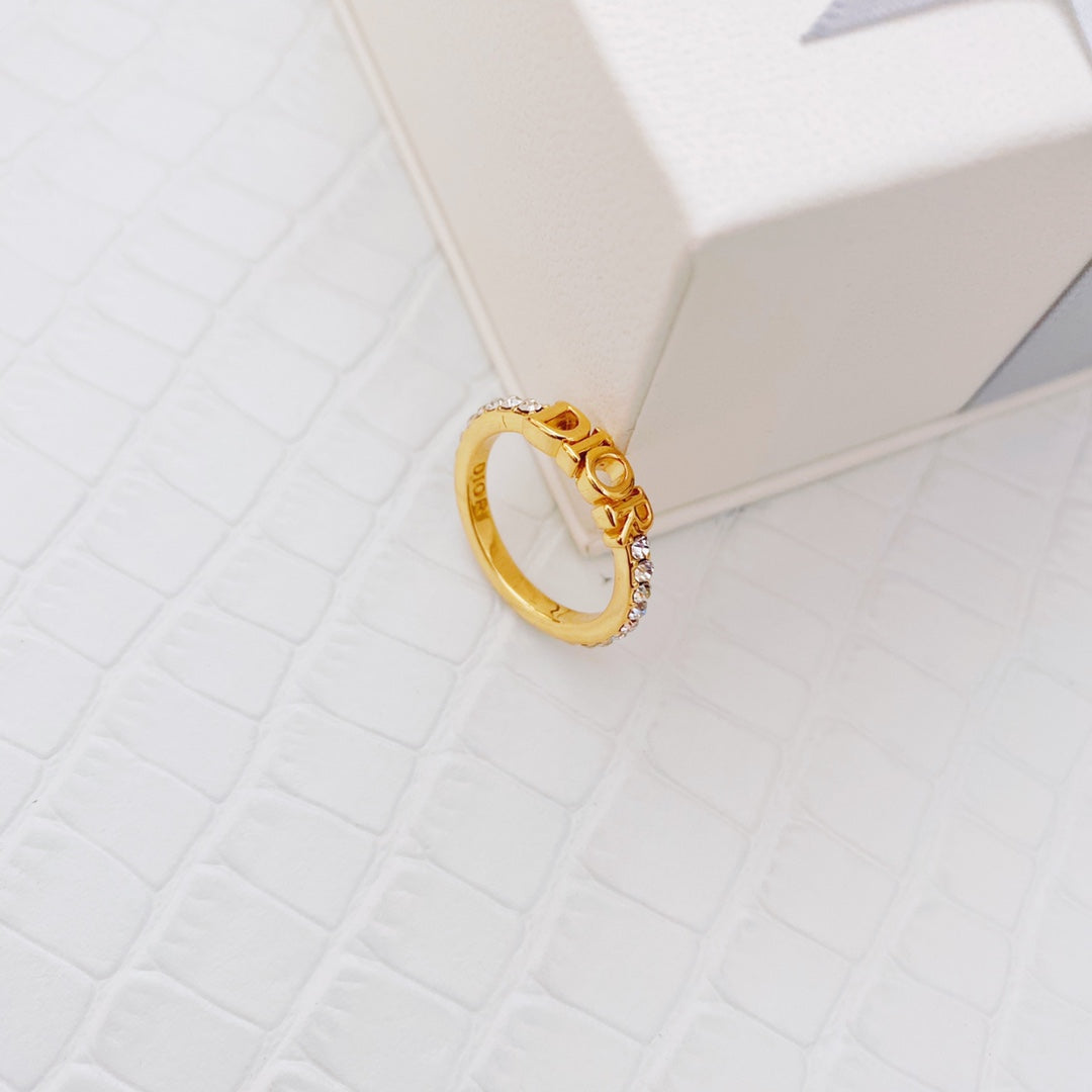 Letters Diamond Ring mysite
