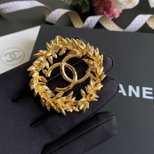 Golden Rice Ear Brooch mysite