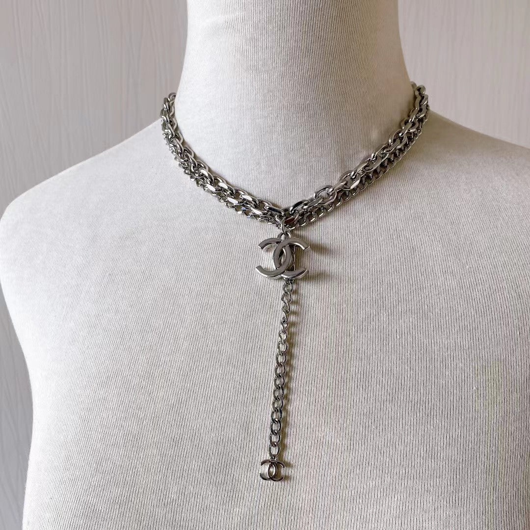 Fashion Simple Pendant Logo Necklace mysite