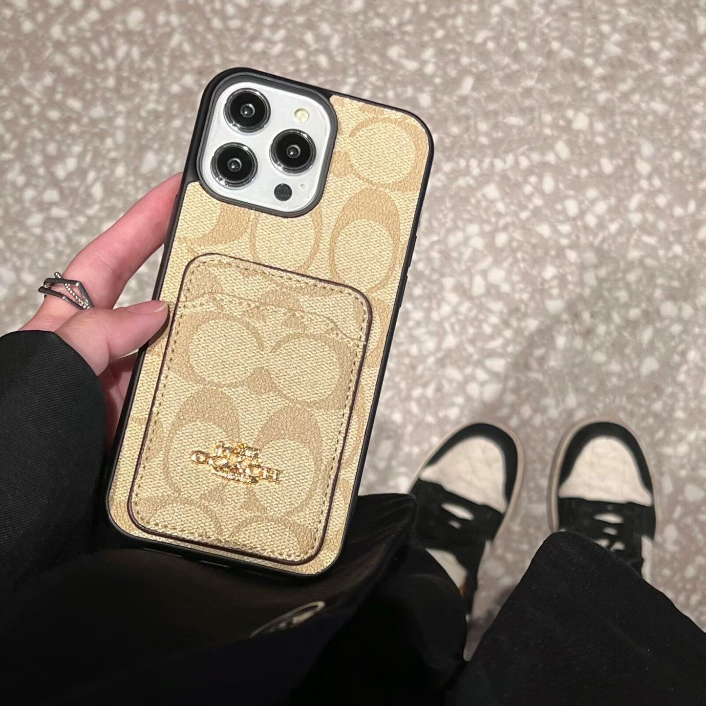 Coa Card Bag Leather iPhone Case mysite