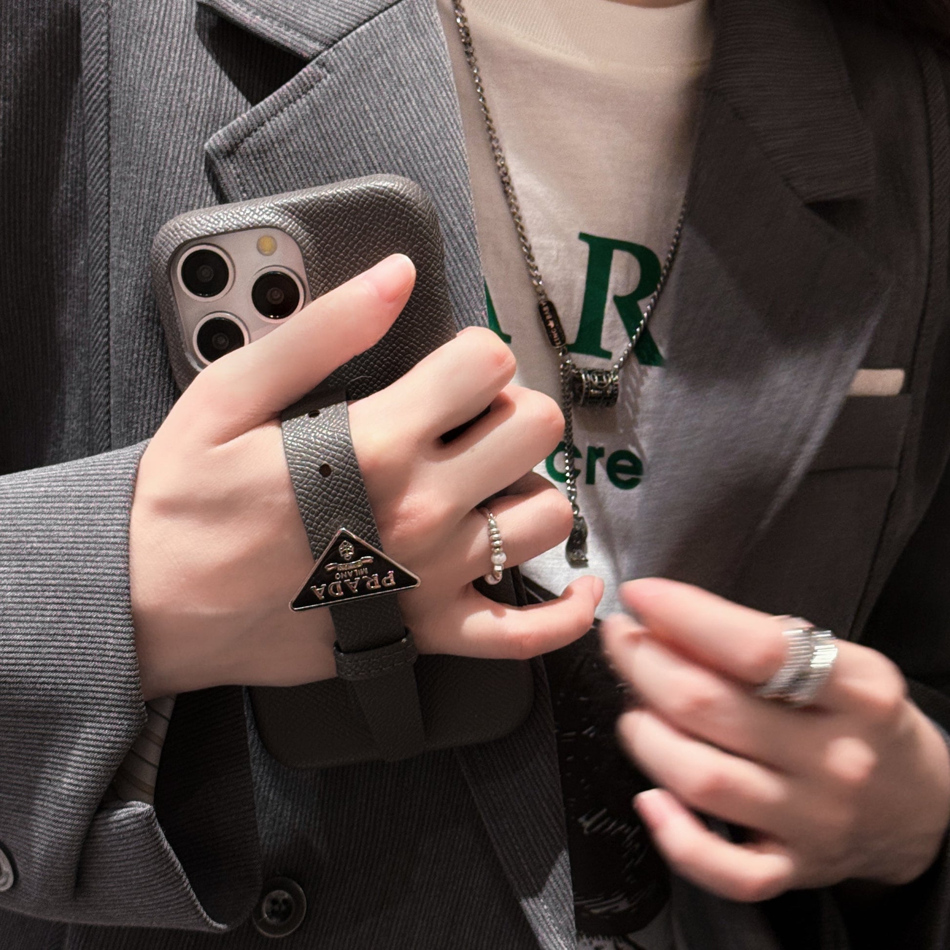 Pra Leather Handle iPhone Case mysite