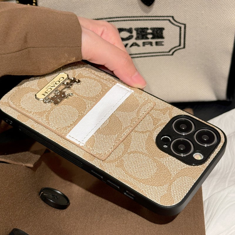 Coa Card Bag Leather iPhone Case mysite