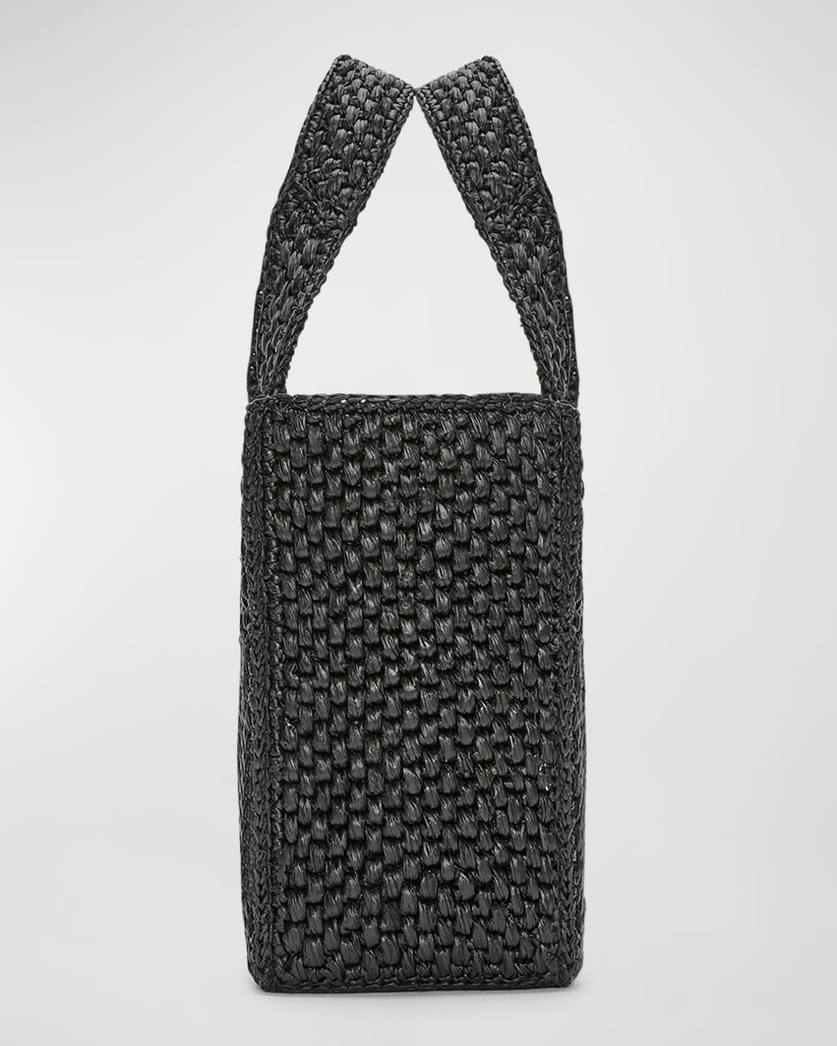 LOEWE x Paula¡¯s Ibiza Font Tote Small Bag in Raffia mysite