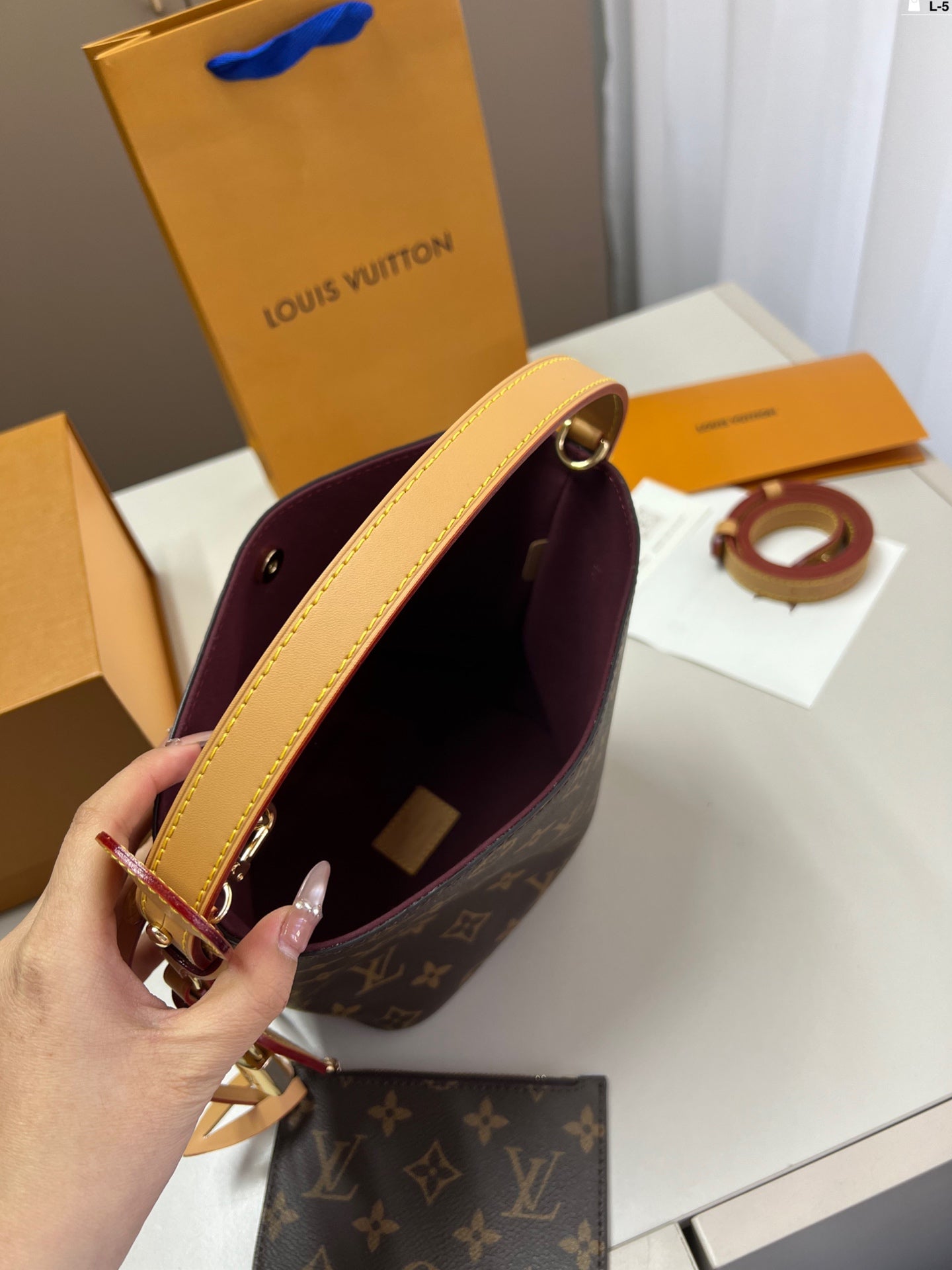 Louis Vuitton LV Vintage Bucket Tote Bag 17x18cm mysite