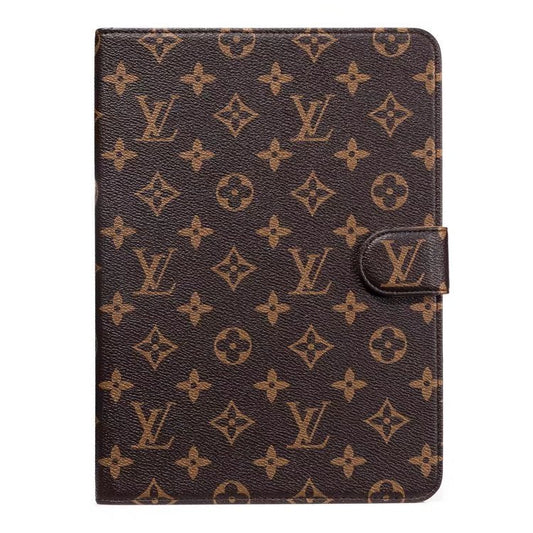 Trendy Luxury LV Monogram iPad Case with Card Holder mysite