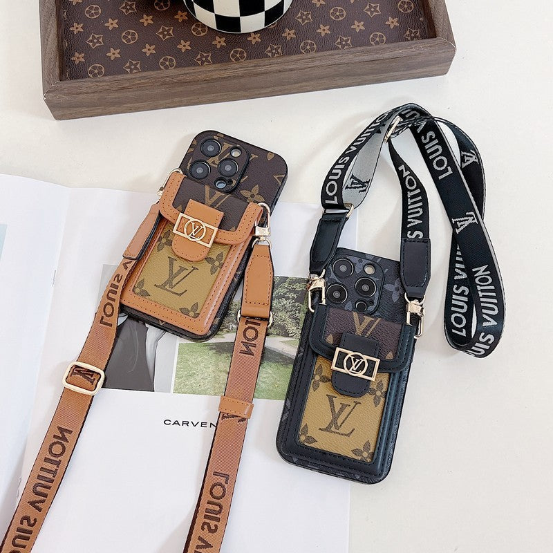 Lou Card Holder Crossbody iPhone Case mysite