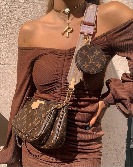 Louis Vuitton Multi-Pochette Bag in pink mysite
