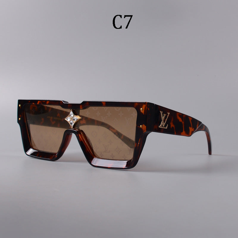 Luxury Large Frame Fashion Sunglasses—82978 Luxcases.shop