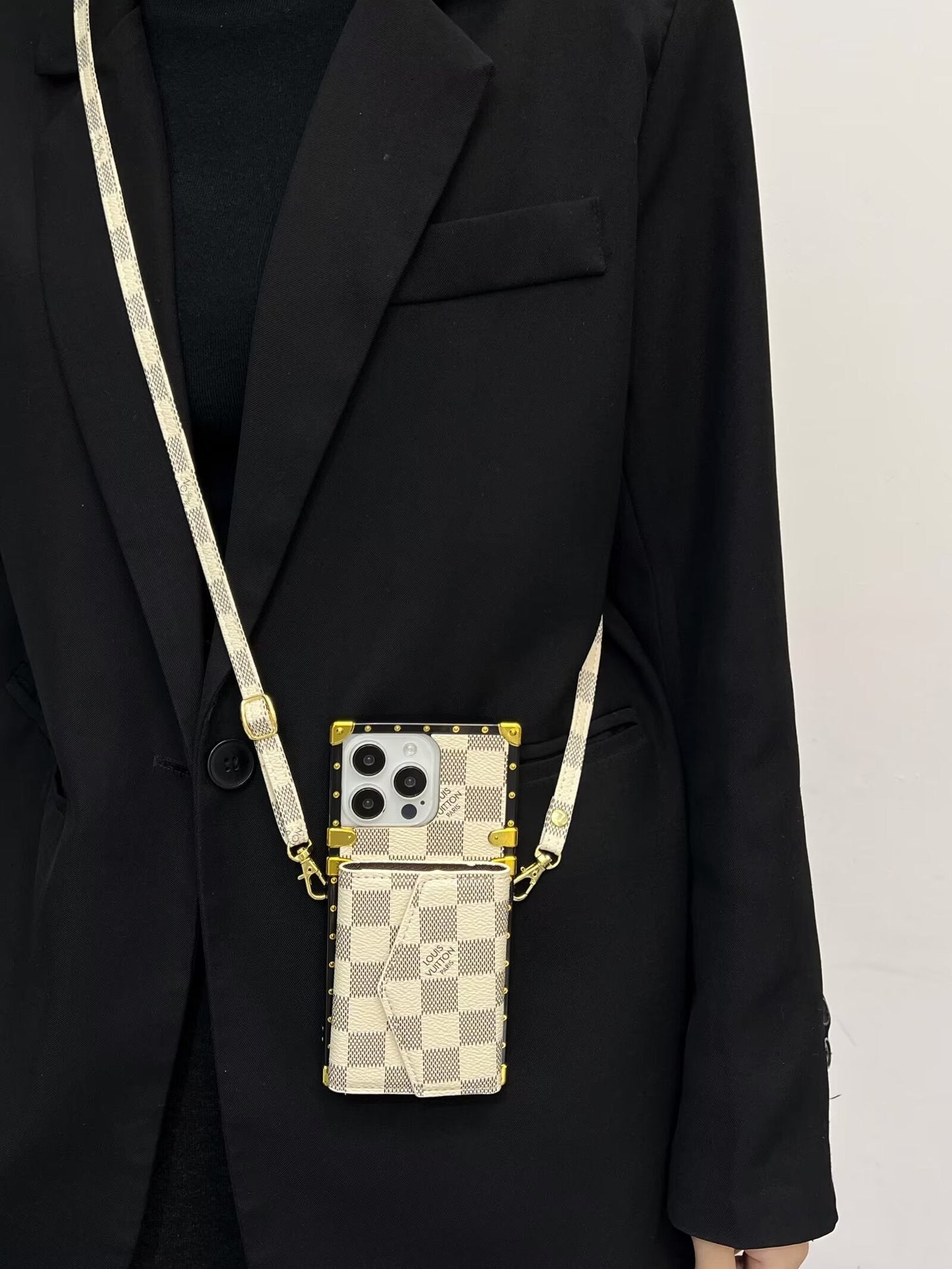 Luxury CANVAS LEATHER CARD HOLDER MONOGRAMs mysite