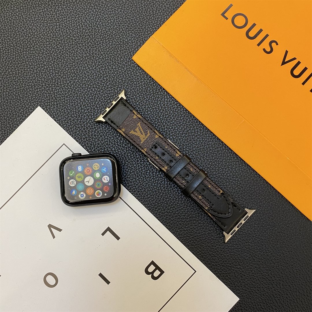 APPLE WATCH STRAP STITCHING MONOGRAM LEATHER mysite