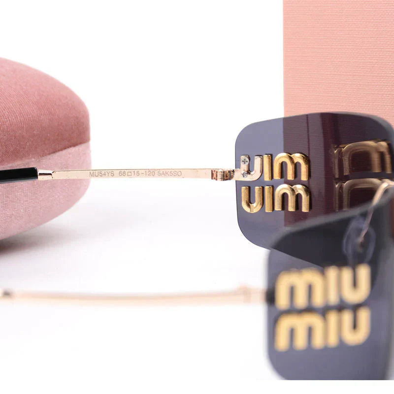 Fashionable frameless sunglasses mysite