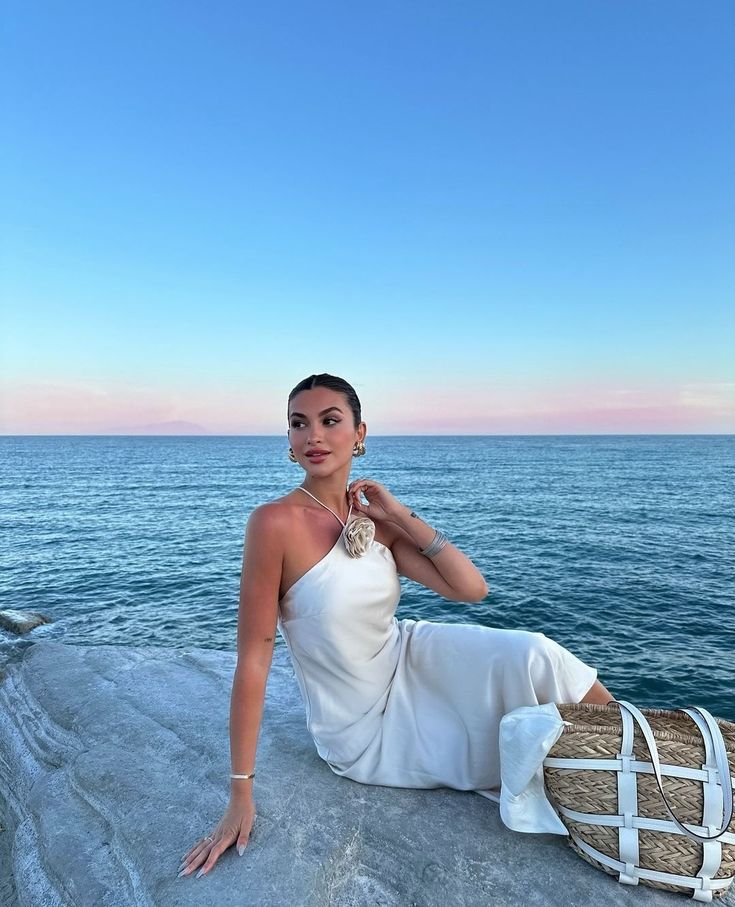 White slim strap mermaid long satin evening gown ball gown prom dress gh3077s mysite