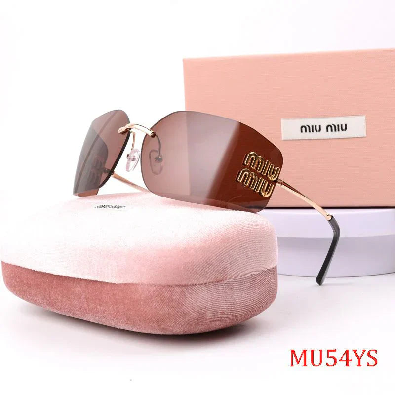 Fashionable frameless sunglasses mysite