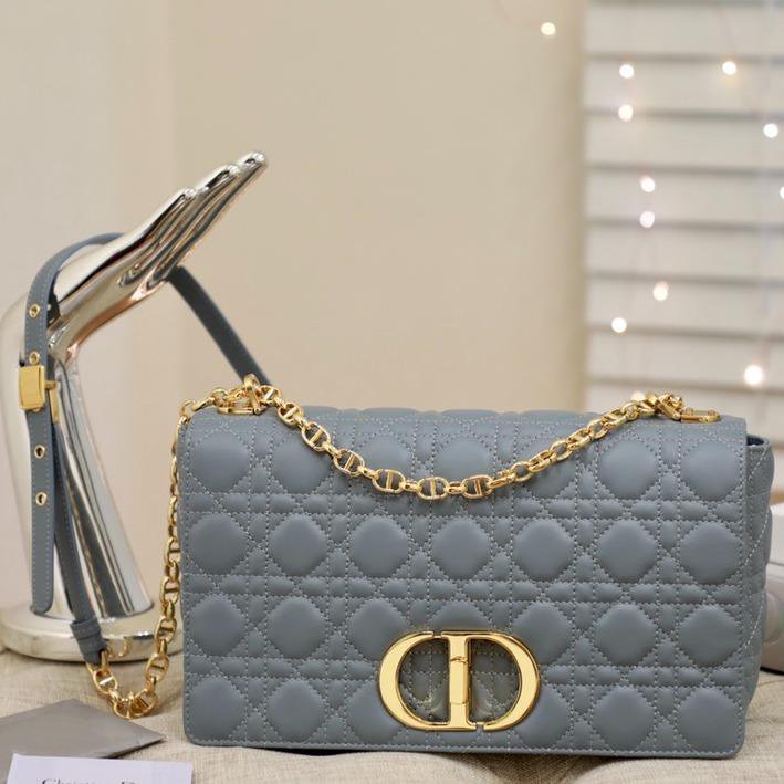 LARGE CARO BAG 28 GRAY SUPPLE CANNAGE CALFSKIN mysite