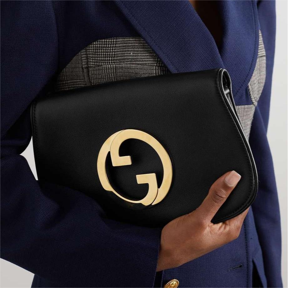 GUCCI New Blondie leather shoulder bag mysite