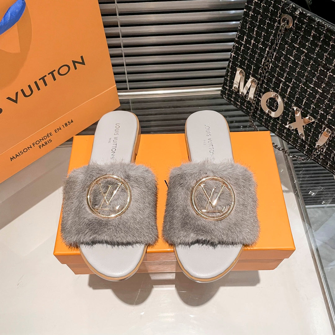 Fur Lock It Sandals mysite