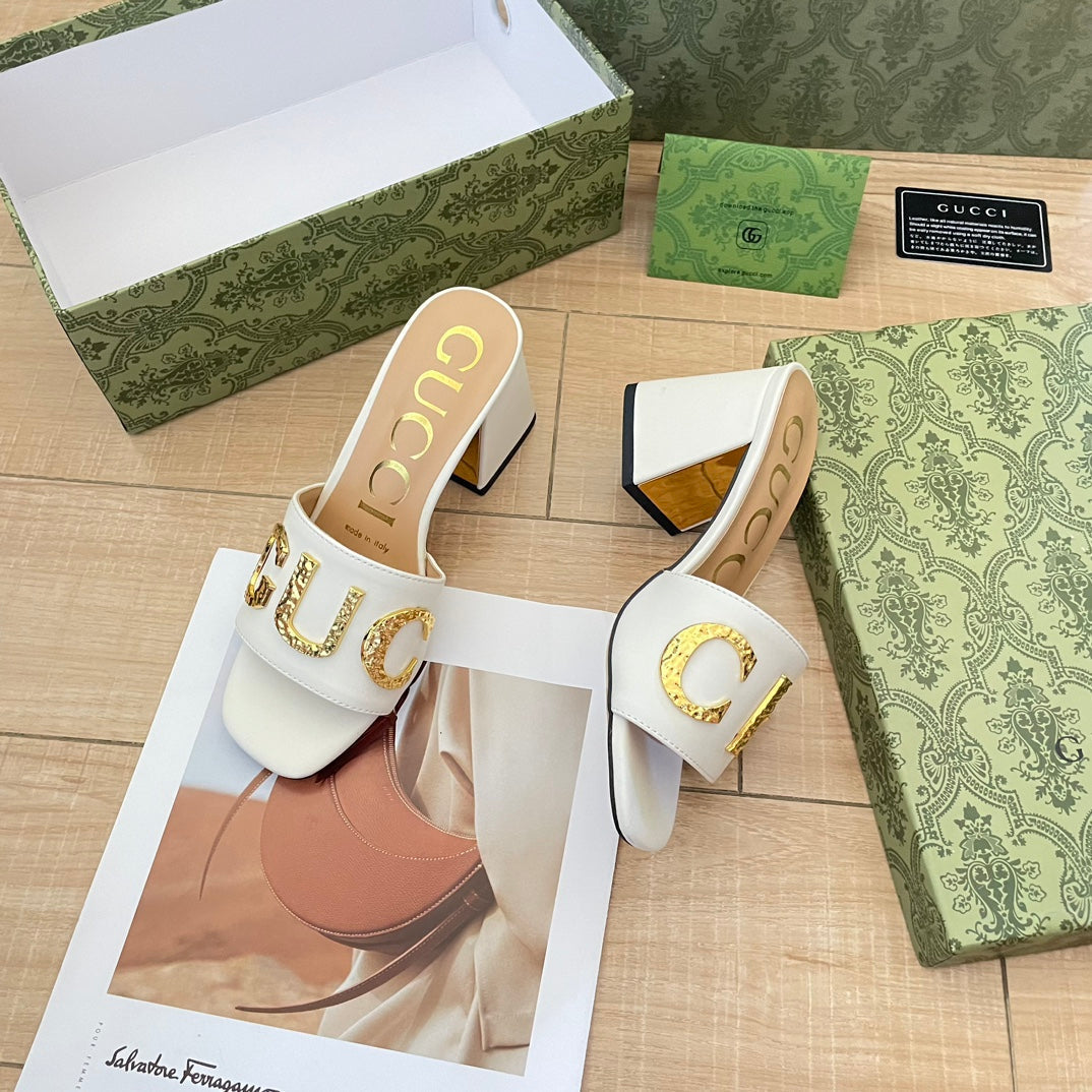 Retro Block Heel Sandals mysite