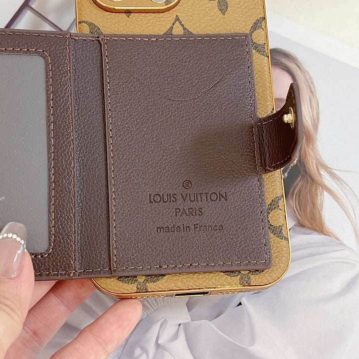 Luxury Classic Color Card Bag Apple iPhone Cases mysite