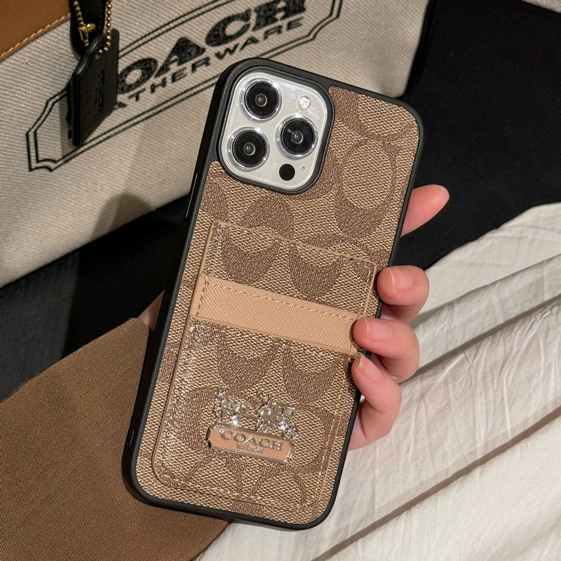 Coa Card Bag Leather iPhone Case mysite