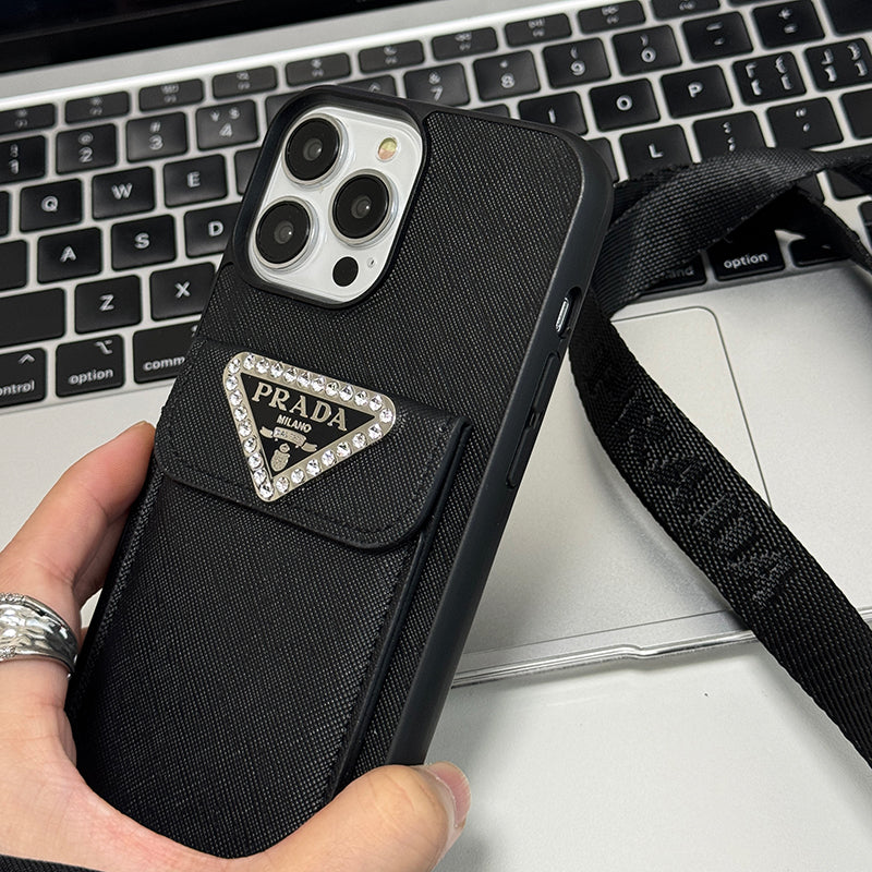 Pra Crossbody Leather iPhone Case mysite