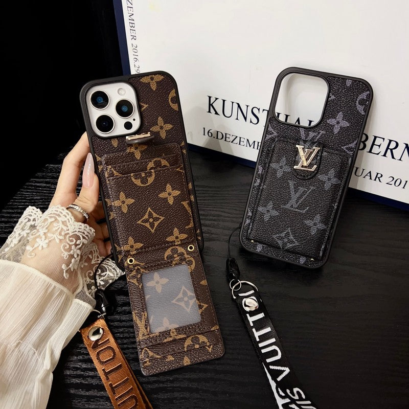 Lou Classic Color Crossbody iPhone Case mysite