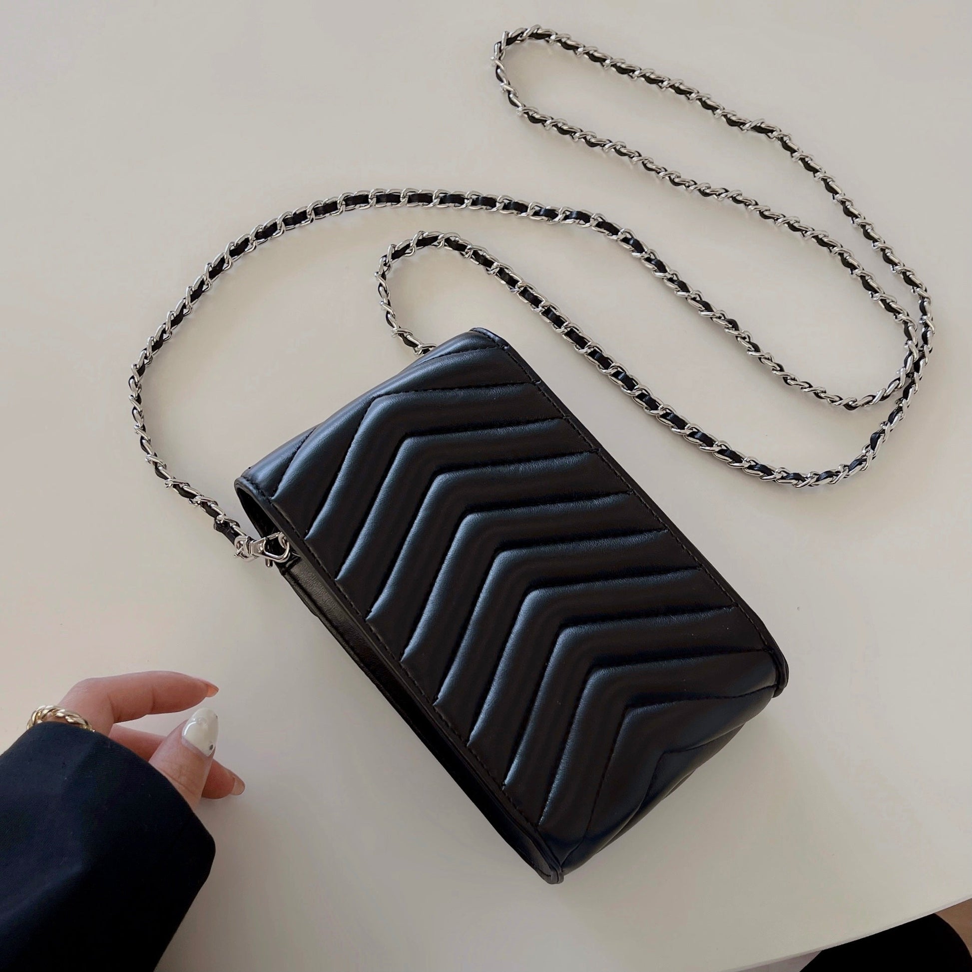 Crossbody Leather Phone Bag mysite