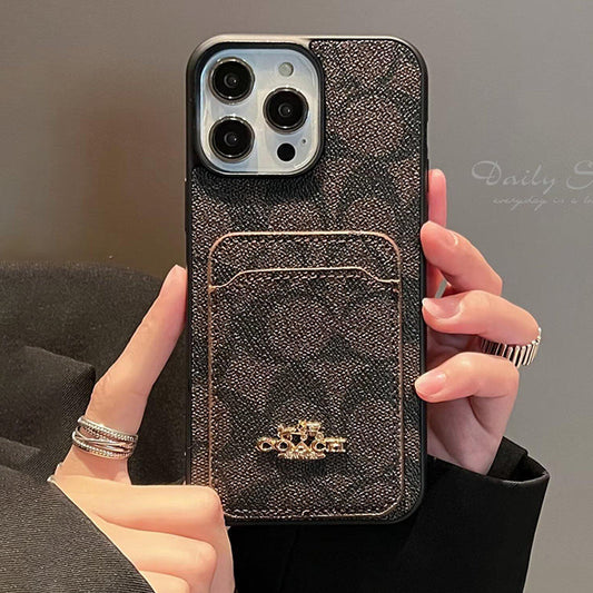 Coa Card Bag Leather iPhone Case mysite