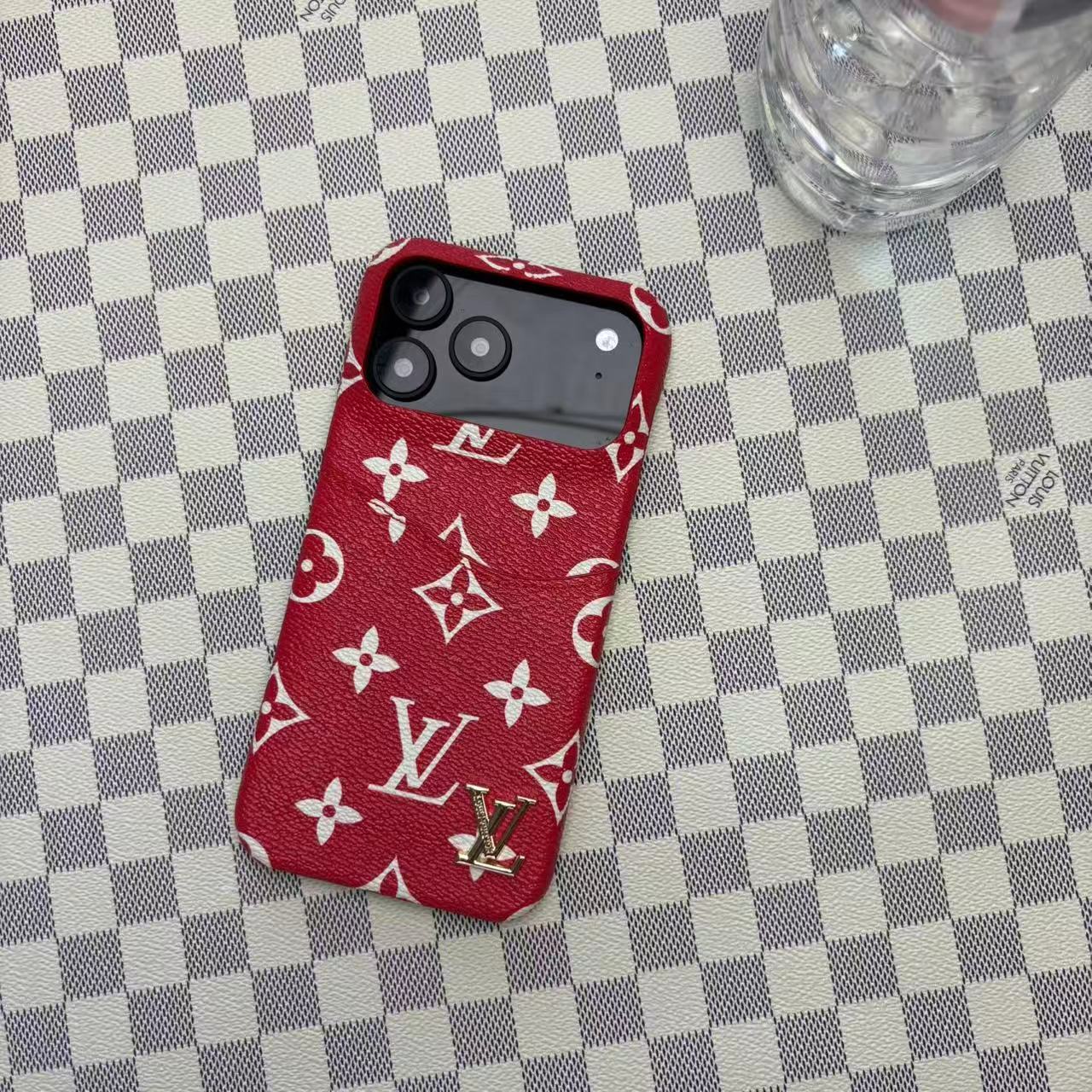 Leather Case with Card Holder For iPhone 17 / 16 / 15 / 14s mysite